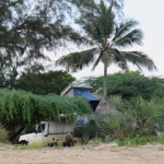 beached truck